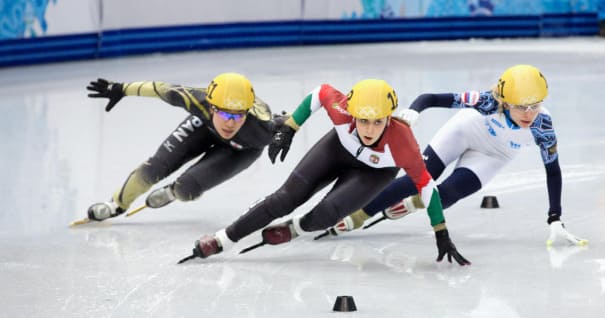 If we trace the very first tracks on the ice, where did the sport of speed skating actually begin?