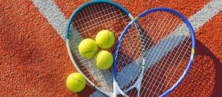 If you picture a court divided by a net, where a fuzzy yellow sphere meets a tightly strung frame, what game are we playing?