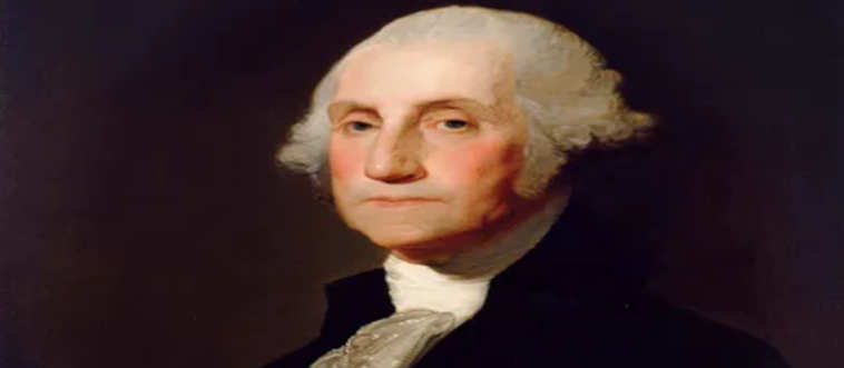 If you had to picture the very beginning of the American presidency, who was the figure who first stepped into that role?