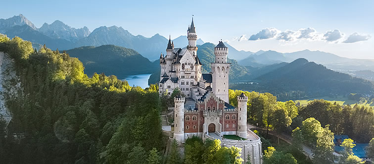 Can you sense which fairytale-like landmark is hiding behind this image?