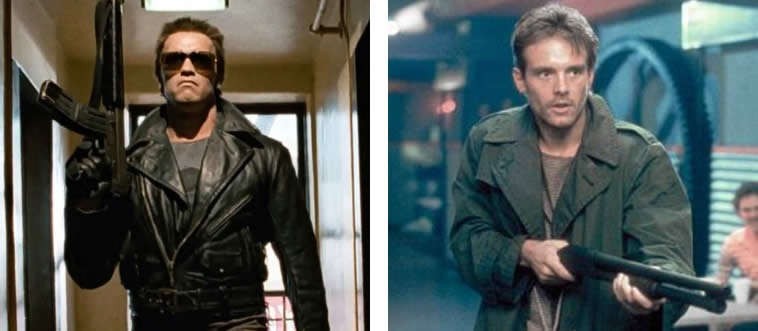 Which cinematic figure makes this short, chilling promise of a return?