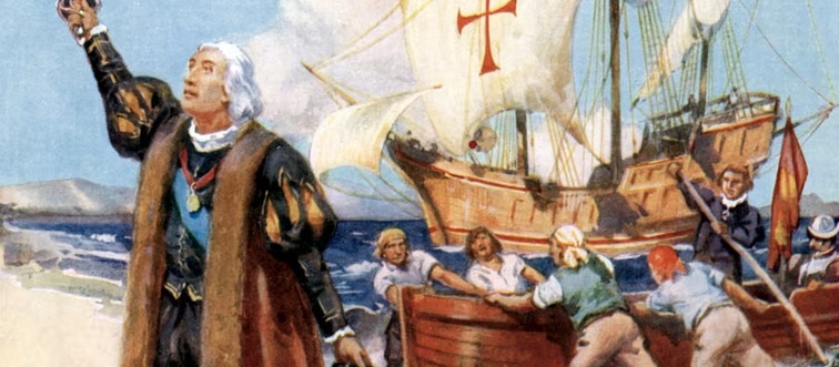 If you had to pinpoint the moment European eyes first saw the shores of the Americas in 1492, who would your mind go to?